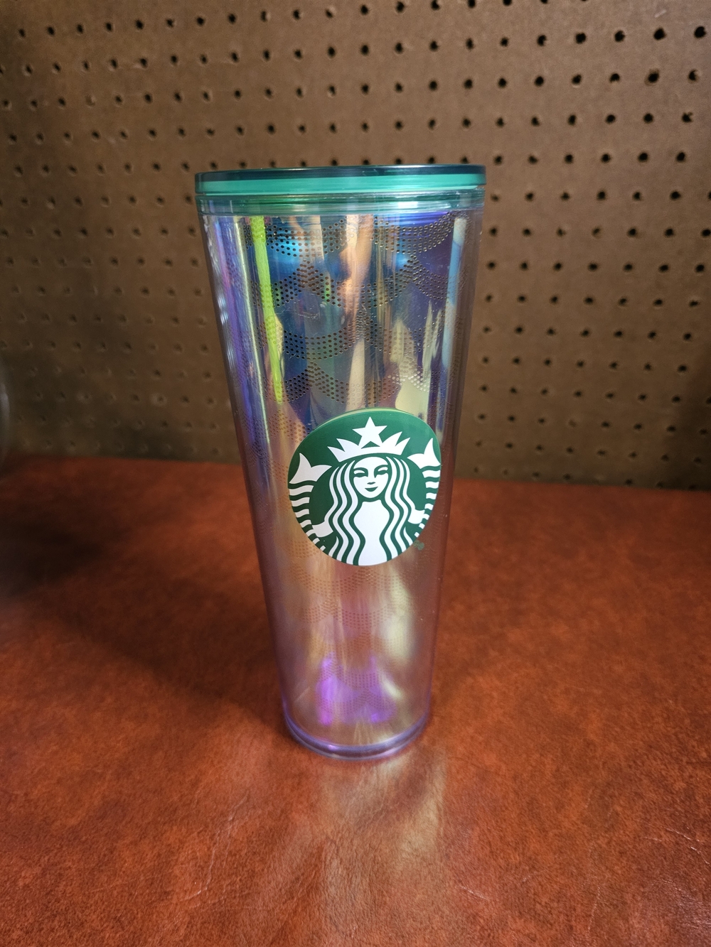 Starbucks Tumbler Mermaid 24oz Iridescent Siren Scales Venti Cold Cup